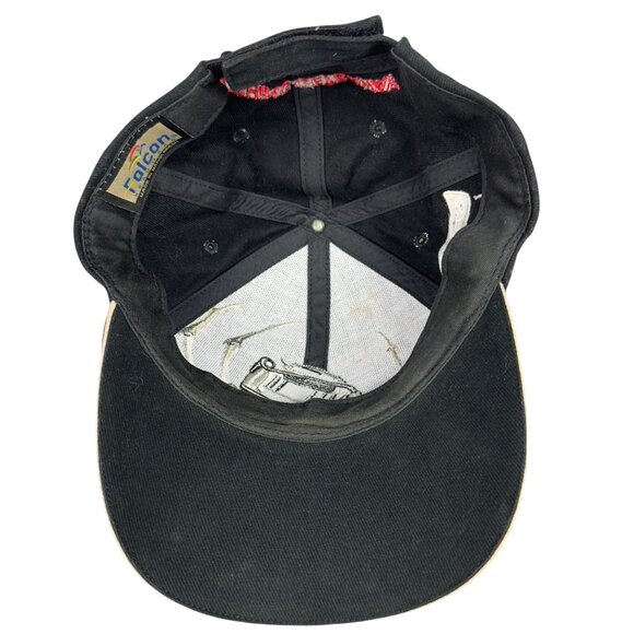 Spiderwire Fishing Hat Ball Embroidered Baseball Cap Men Black  Adjustable Strap - Picture 9 of 12